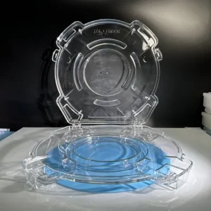 12-Inch (300mm) Polypropylene Single Wafer Carrier Box – Silicon & Sapphire Wafer Shipping & Storage Container