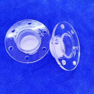 High Transparency Quartz Flange (QTZ Flange) – High Temperature Resistant, Chemically Stable, Precision Machined