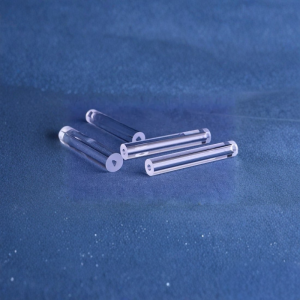 optical fused silica quartz tube — sio2 crystal material with customized hole shapes