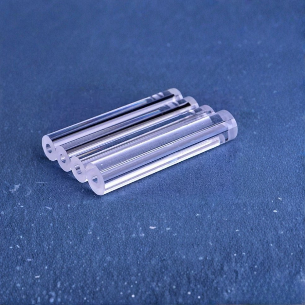 Optical Fused Silica Quartz Tube — SiO2 Crystal Material with ...