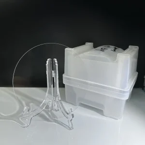 4 inch customized a axis sapphire wafers for epitaxial growth 430μm ssp/dsp