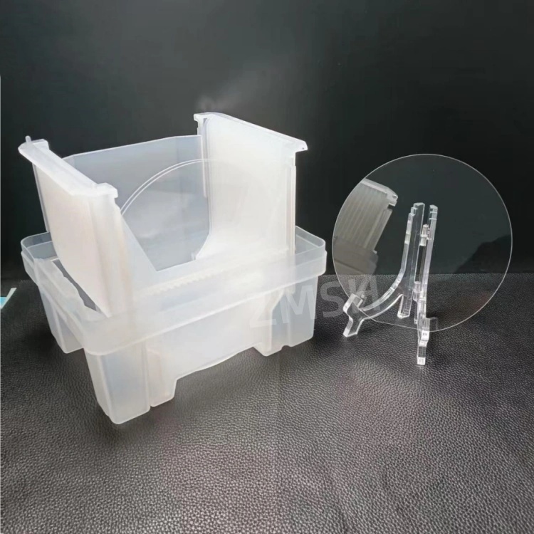 6 Inch JGS2 Fused Silica Wafer DSP Quartz Substrate for UV Optical Semiconductor Applications - 이미지 3