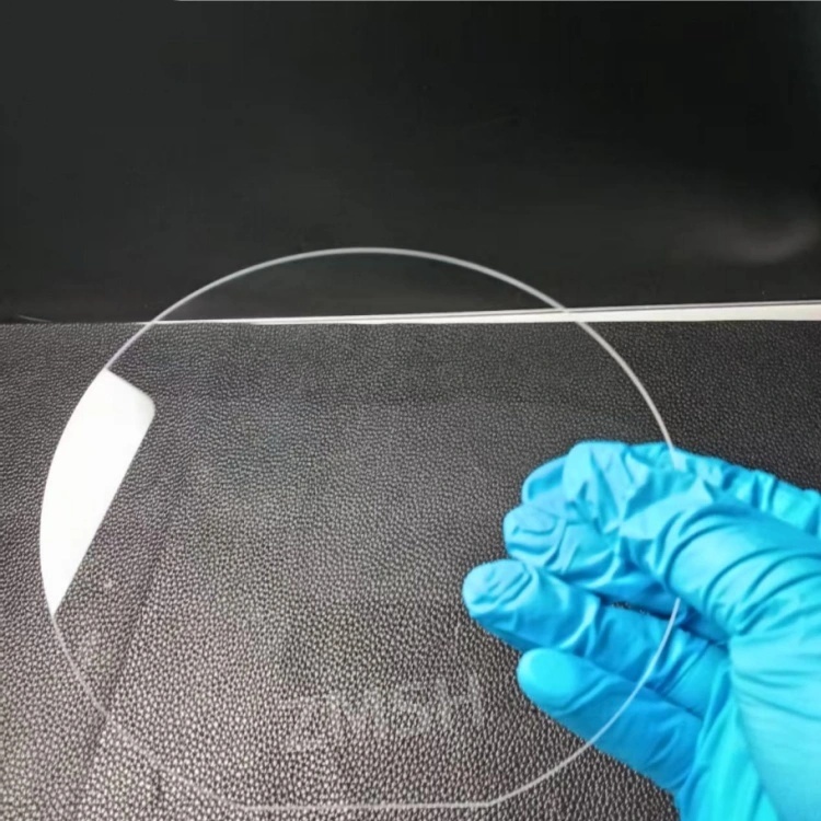 6 Inch JGS2 Fused Silica Wafer DSP Quartz Substrate for UV Optical Semiconductor Applications - 이미지 2