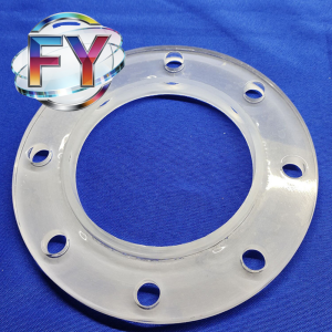 Custom Fused Quartz Flanges for High Temperature and Vacuum Applications