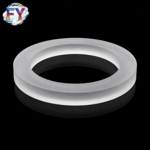 Custom Fused Quartz Flange Ring for Semiconductor and High-Temperature Equipment