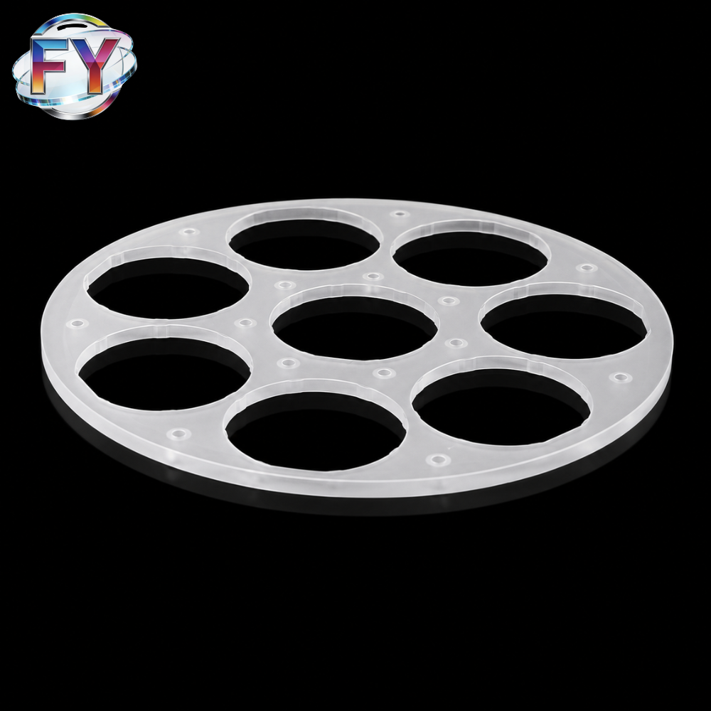 Custom High-Purity Quartz Vacuum Chuck Plate for Optical Coating and Precision Positioning - Image 2