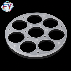 Custom High-Purity Quartz Vacuum Chuck Plate for Optical Coating and Precision Positioning