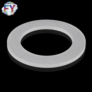 High-Purity Quartz Coating Flange Ring for Optical Coating Equipment | Φ160×10mm