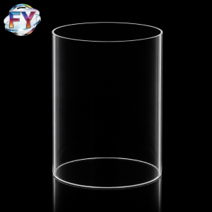 High-Purity Transparent Fused Quartz Tube for Semiconductor, Laboratory and Chemical Reaction Applications