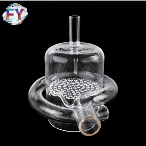 Quartz Acid Collection Bottle for Semiconductor, Photovoltaic and Laboratory Applications