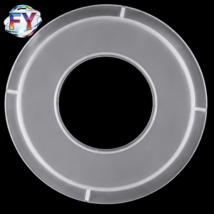 Quartz Flange for Semiconductor Equipment, Vacuum Systems and Precision Quartz Assemblies