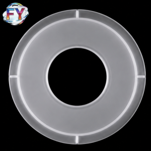 Quartz Flange for Semiconductor Equipment, Vacuum Systems and Precision Quartz Assemblies