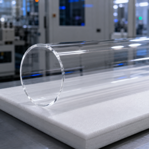 Semiconductor Grade High Purity Quartz Tube for Diffusion, Oxidation and High-Temperature Wafer Processing