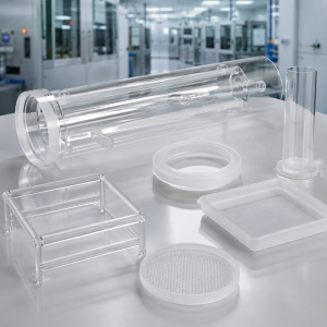 Semiconductor Grade High Purity Quartz Tube for Diffusion, Oxidation and High-Temperature Wafer Processing