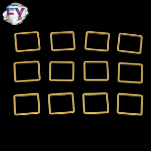 Custom Gold Metallized Sapphire Windows & Components